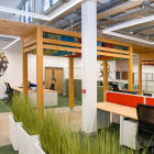 Bents Office floor design and build for Standing Space