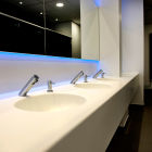 QVC Toilets fit out. Amspec Design and Build